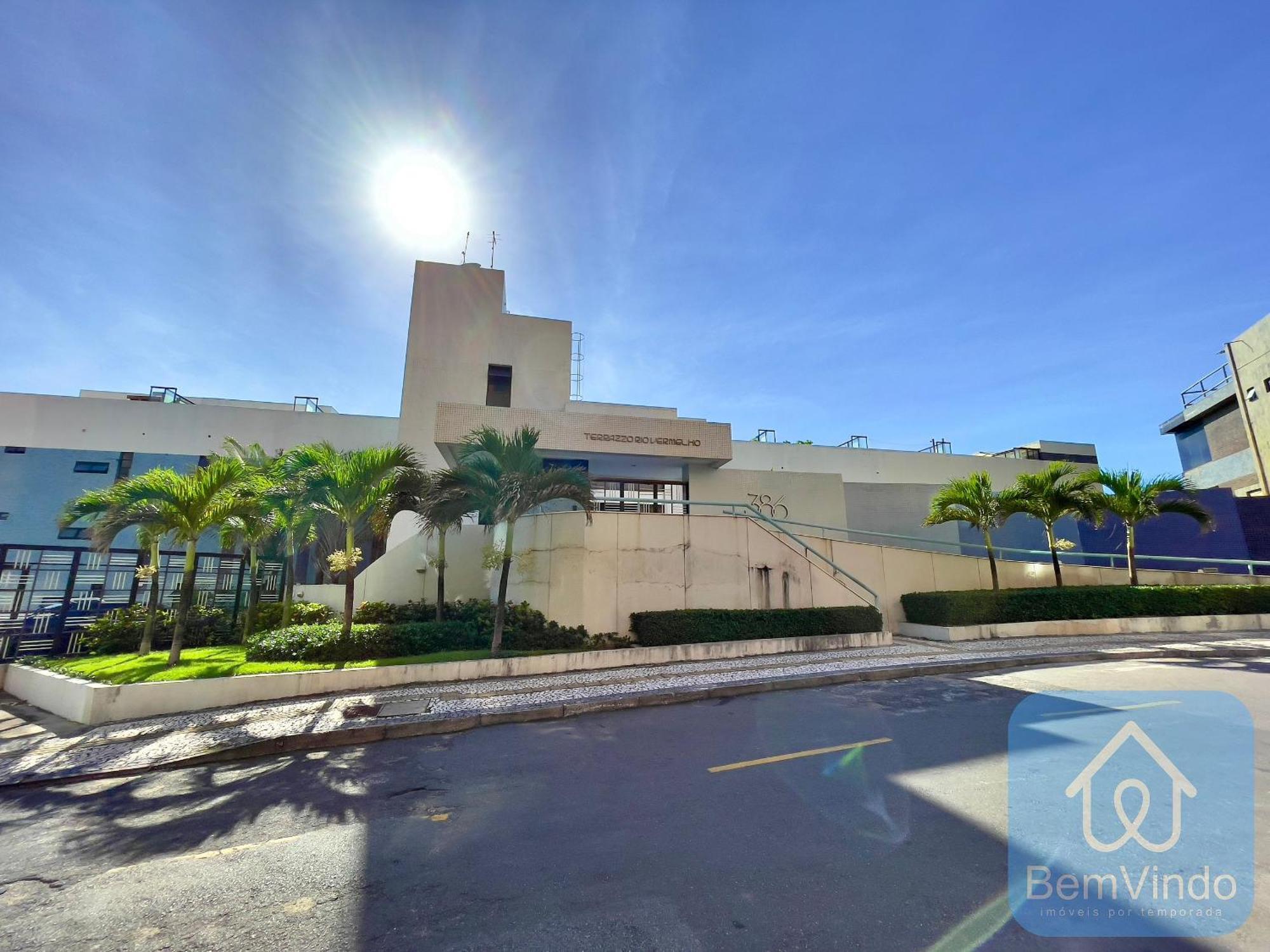 Apartamento Completo Com Vista Mar E Pe Na Areia 萨尔瓦多 外观 照片