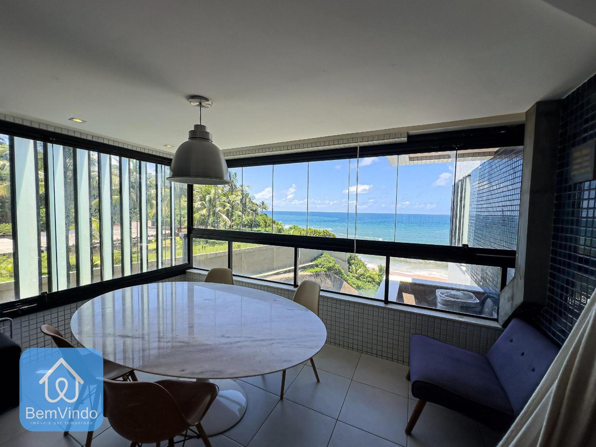 Apartamento Completo Com Vista Mar E Pe Na Areia 萨尔瓦多 外观 照片