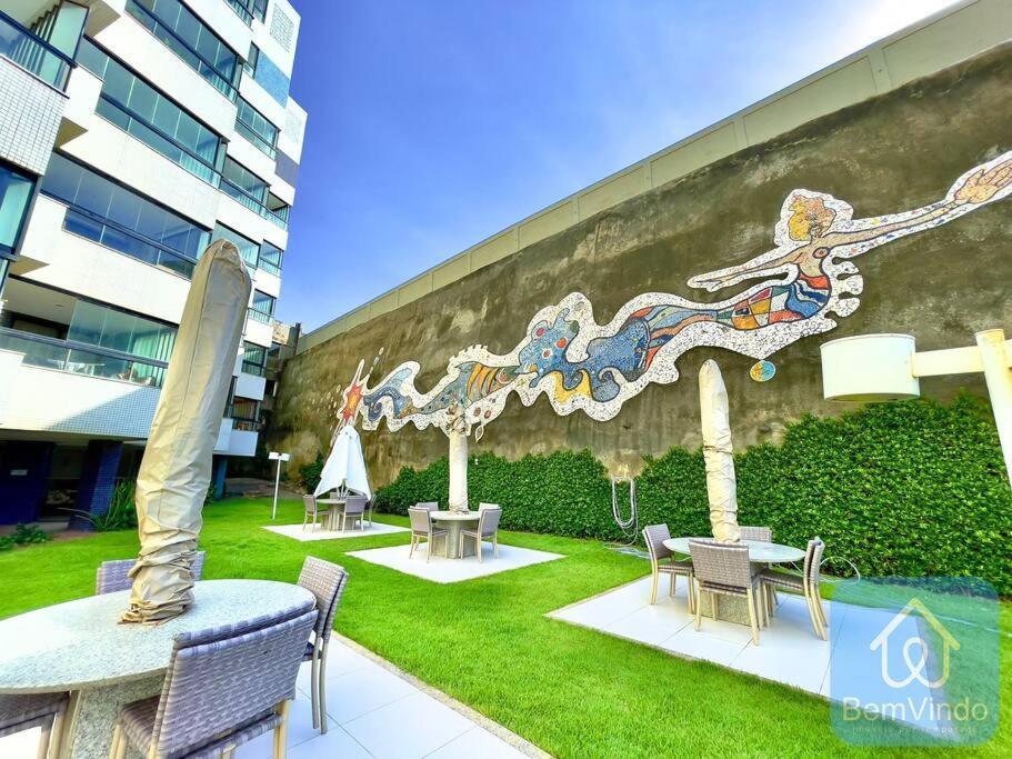 Apartamento Completo Com Vista Mar E Pe Na Areia 萨尔瓦多 外观 照片