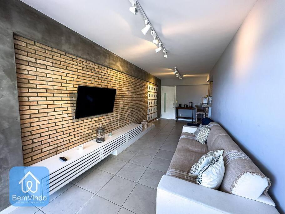 Apartamento Completo Com Vista Mar E Pe Na Areia 萨尔瓦多 外观 照片